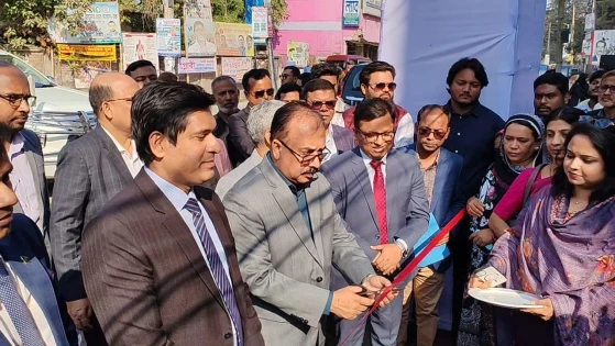 ফরিদপুর পৌর সুপার স্বাস্থ্যসেবা মার্কেটের উদ্বোধন